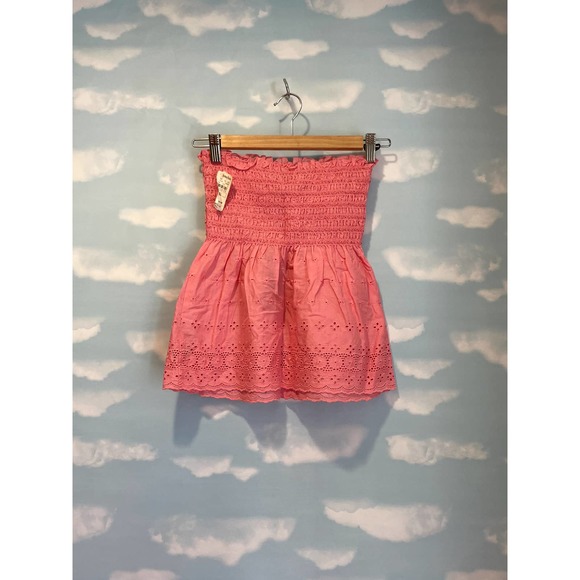 Juicy Couture Tops - Juicy Couture Deadstock Vintage NWT Smocked Tube Top 2000s Y2K XS S 0 2 Pink